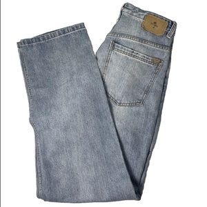 Thrills Pulp Jean Aged Blue High Waist Wide Leg